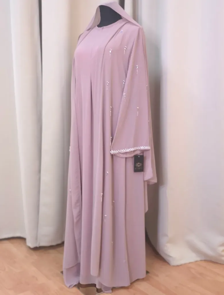 Samar Abaya Old Pink (S)