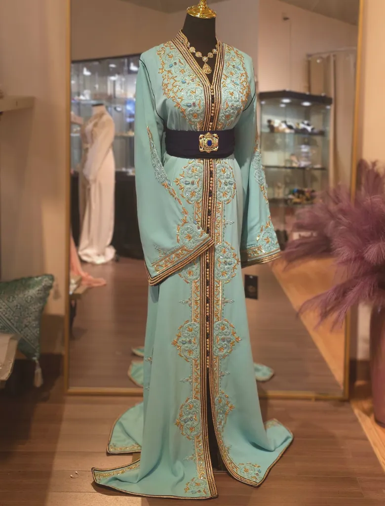 Caftan Hayat Blue Light (S)