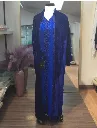 Kimono velvet Blue