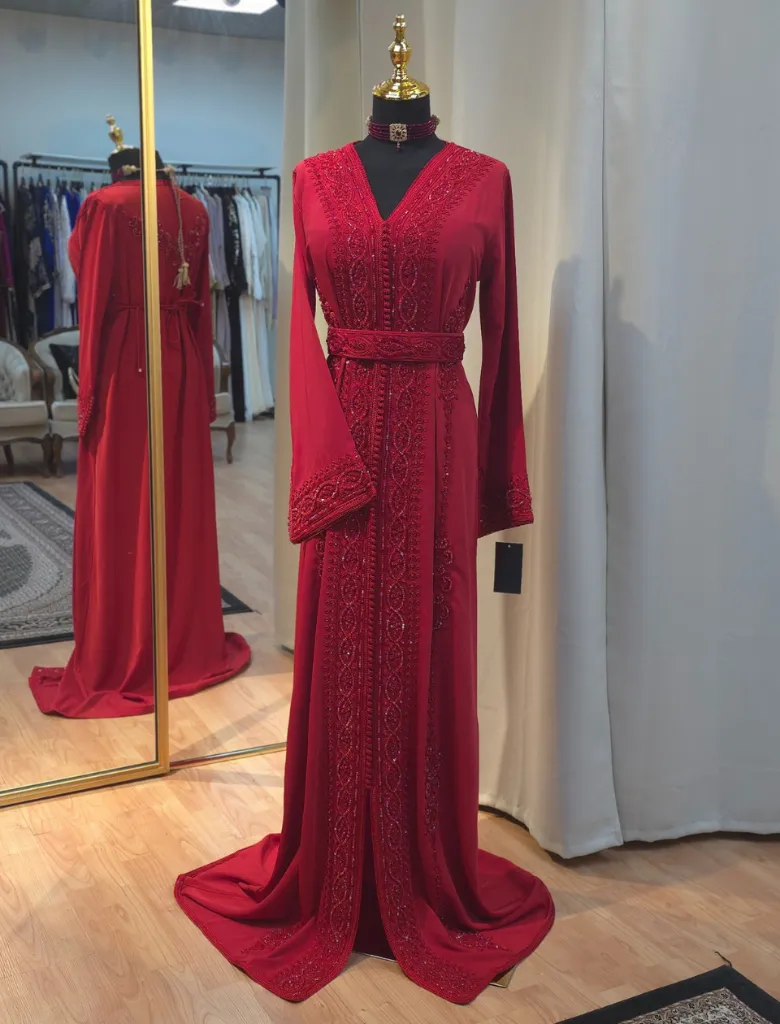 Caftan Celia Red (XS)