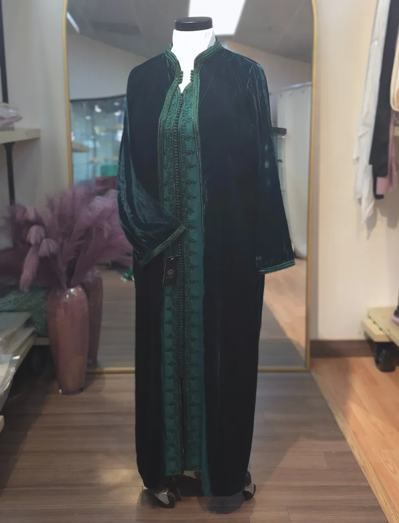 Kimono Velvet Green (S)