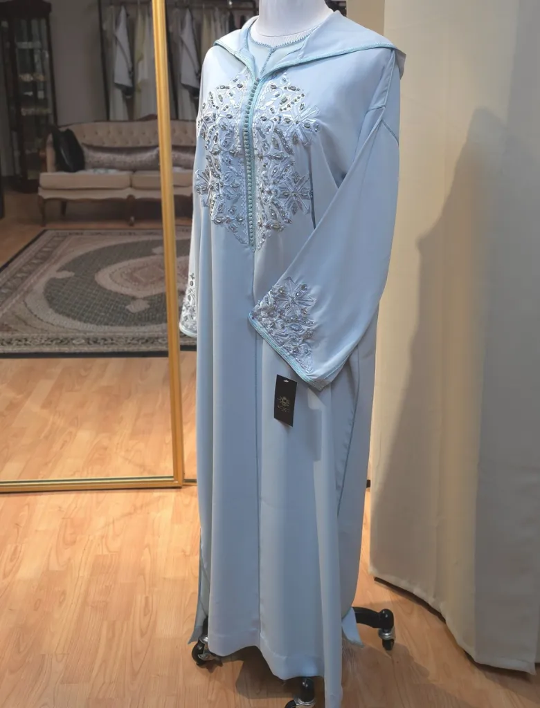 Djellaba Siwar Light Blue