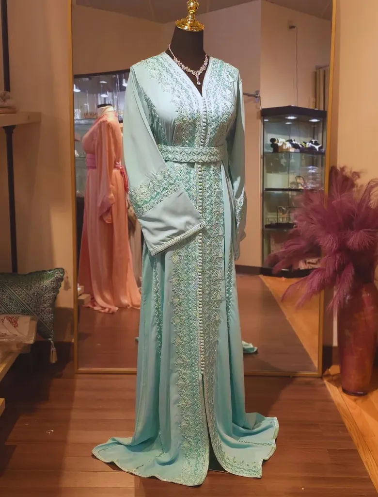 Caftan Asma Light Blue
