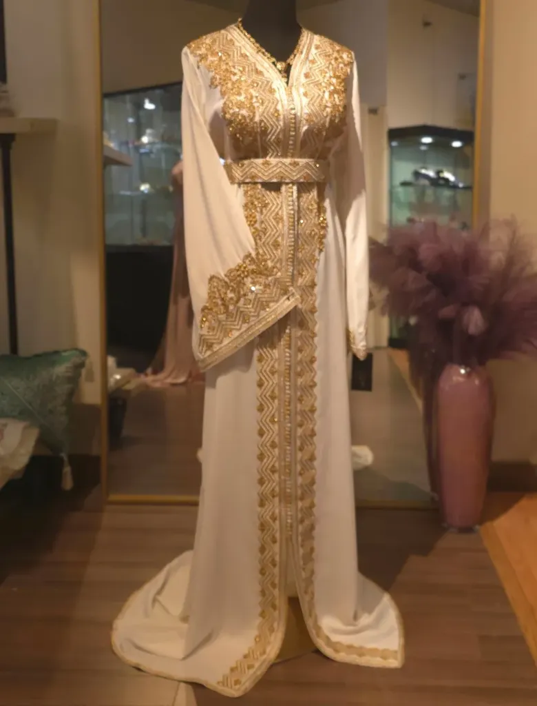 Caftan Yasmine White