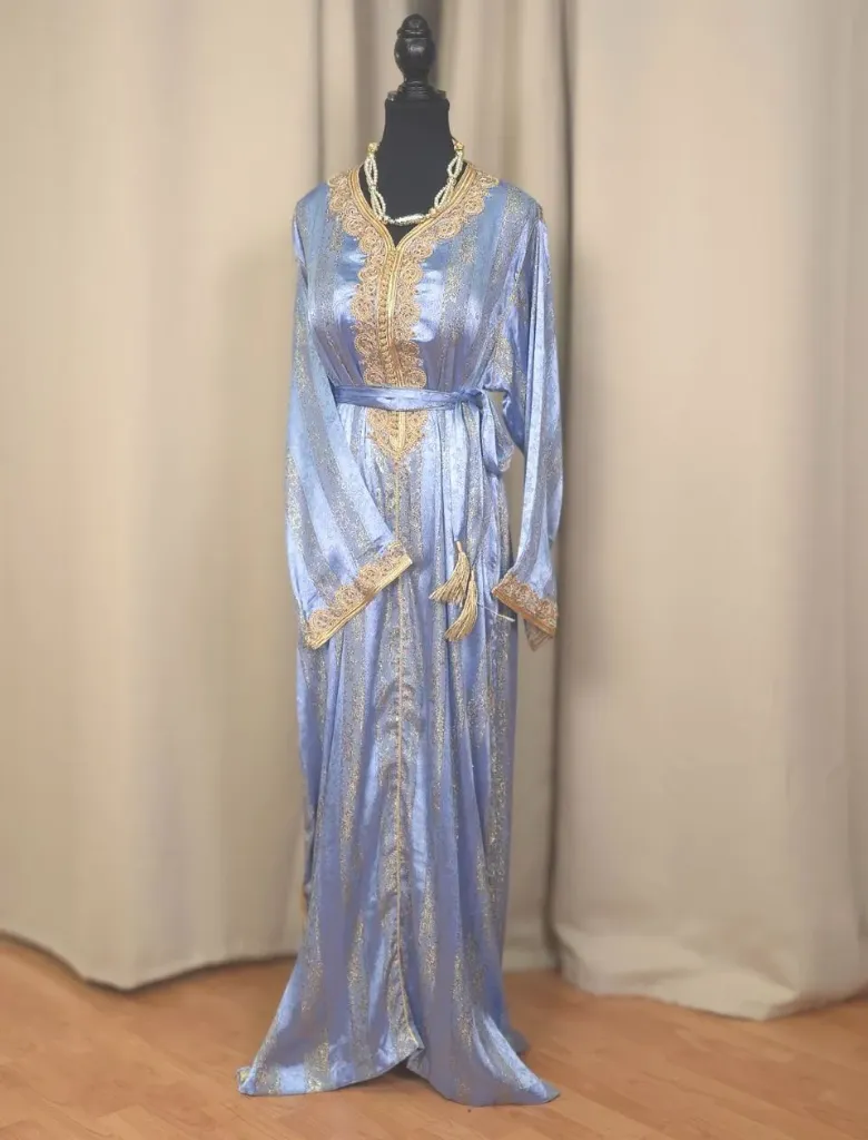 Caftan Jawhara1 Blue