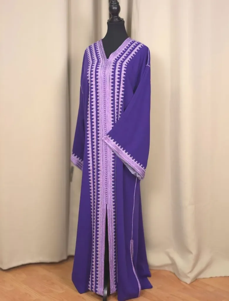 Gandoura Samia Purple (S)
