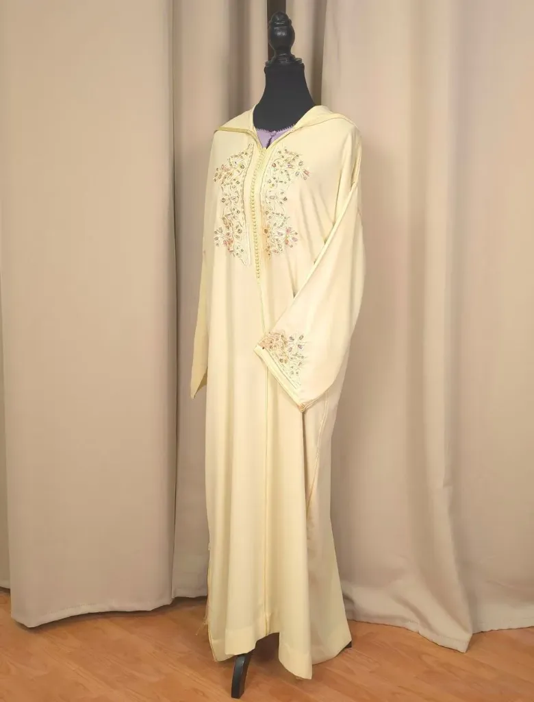Djellaba Siwar Yellow