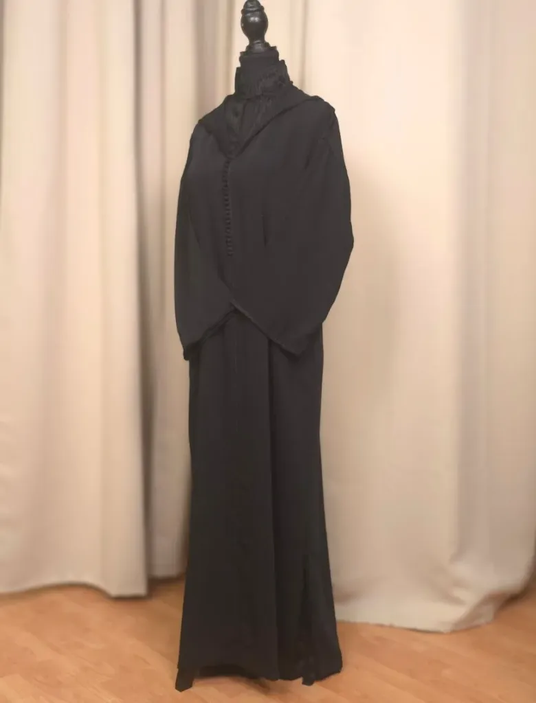 Djellaba Reem Black (S)