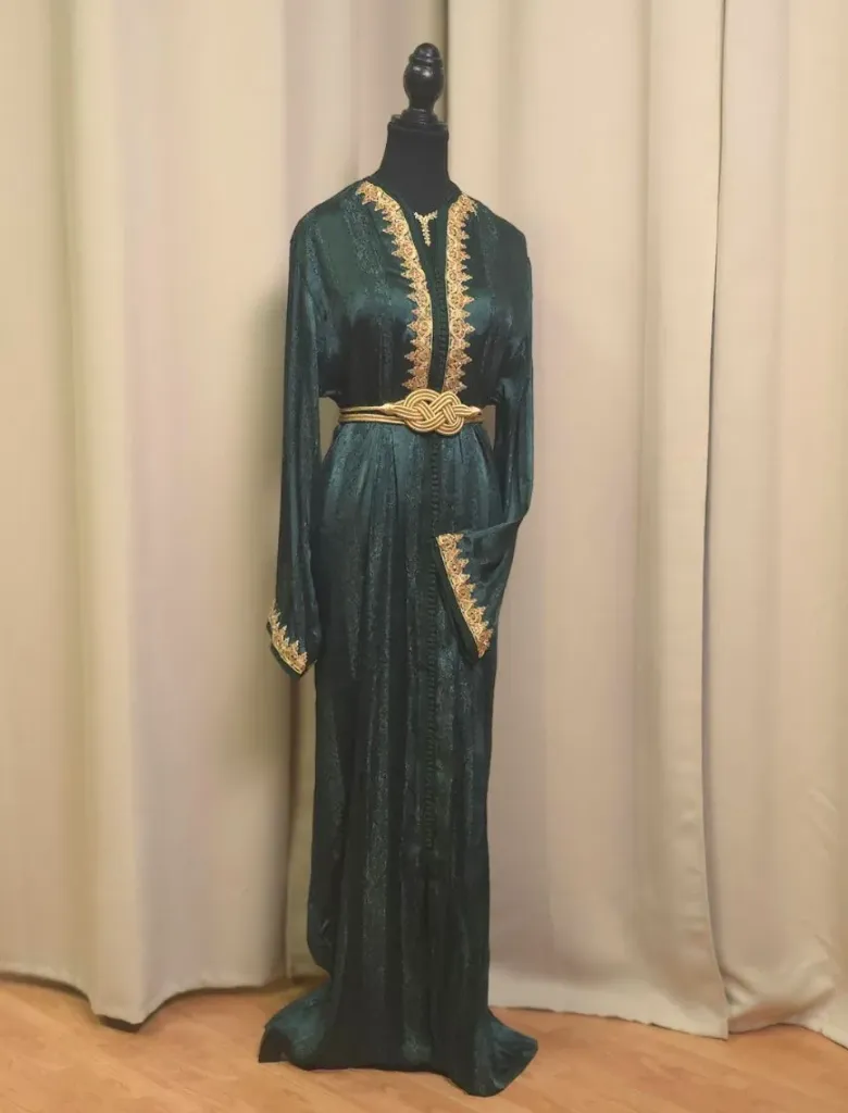 Caftan Jawhara Forest Green