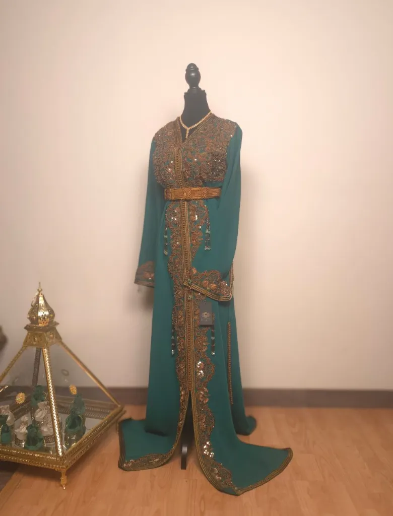 Caftan Aicha Green