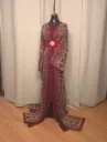 Takchita Saree Burgundy