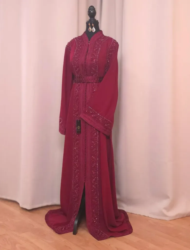 Caftan Rima Burgundy (S)