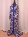 Caftan Saree Blue