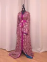Caftan Saree Pink